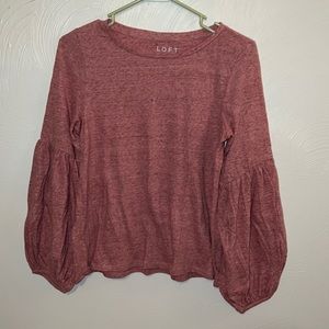 Bubble sleeve top